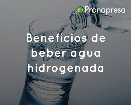 Beneficios de beber agua hidrogenada