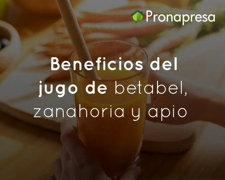Beneficios del jugo de betabel, zanahoria y apio