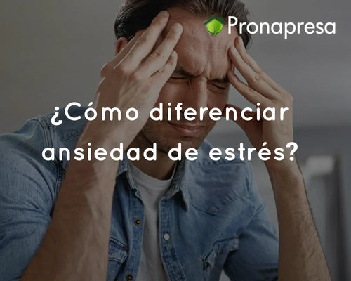 ¿Cómo diferenciar ansiedad de estrés?