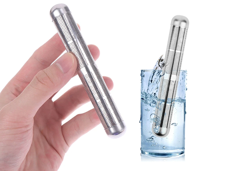 Conoce este filtro stick portátil que ioniza y alcaliniza el agua