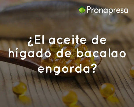 ¿El aceite de hígado de bacalao engorda?