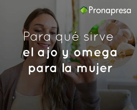 Para qué sirve el ajo y omega para la mujer