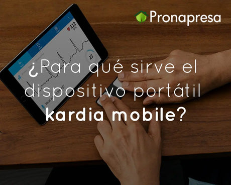 ¿Para qué sirve el dispositivo portátil kardia mobile?