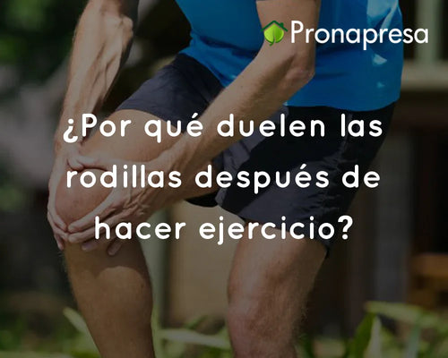¿Por qué duelen las rodillas después de hacer ejercicio?