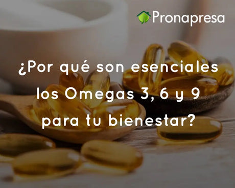 ¿Por qué son esenciales los Omegas 3, 6 y 9 para tu bienestar?