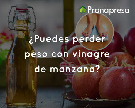 ¿Puedes perder peso con vinagre de manzana?