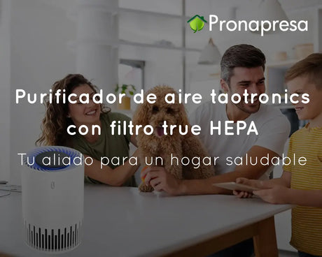 Purificador de aire taotronics con filtro true HEPA