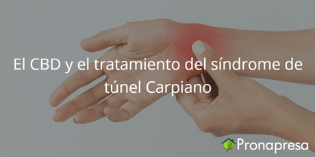 El CBD y el tratamiento del síndrome del túnel Carpiano - Tienda Naturista Pronapresa - Artritis, Bienestar, Calcio, Cannabis, CBD, Dolor, Huesos, Inflamación, Medicina Tradicional, Naturopatía, Nova, Salud