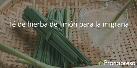 Té de hierba de limón para la migraña - Tienda Naturista Pronapresa - Bienestar, Consejos, Dolor, Migraña, Naturopatía, Nutrición, Recetas, Salud