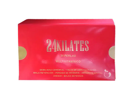 24 kilates multivitamínico debilidad cerebral, falta de concentración, mala retención, pérdida de memoria, desgaste mental, anemia y bajas defensas