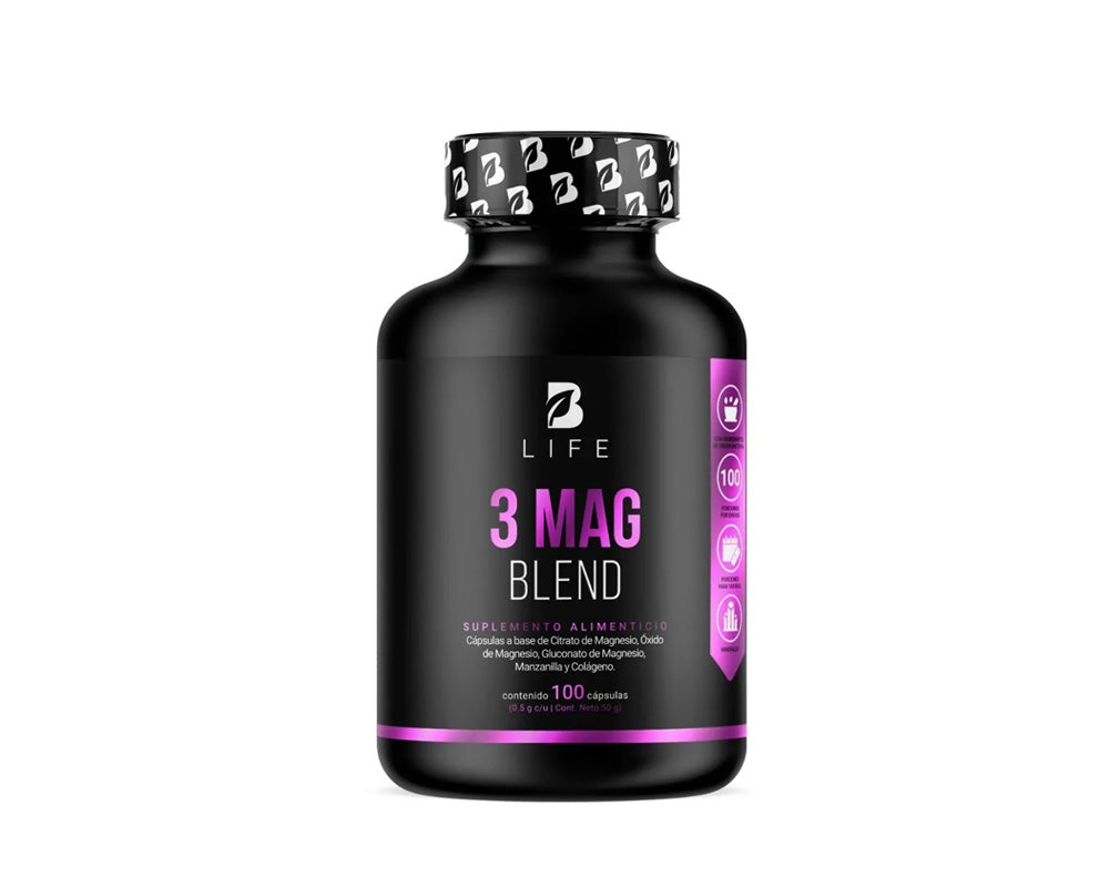 3 Mag Blend B Life 100 Cápsulas