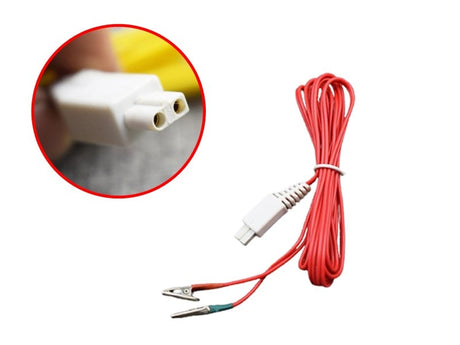 Cable tipo caimán para Electroestimulador KWD-808-1