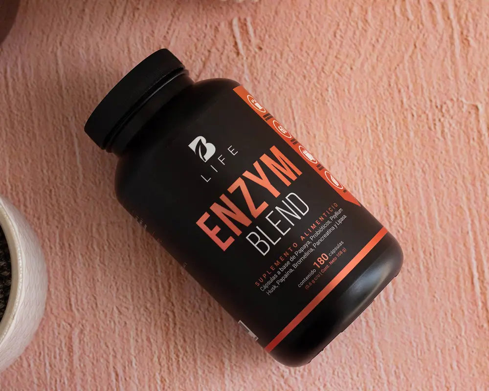 Enzym Blend B Life | Enzimas Digestivas Apoya la salud digestiva Apoya la desintoxicación