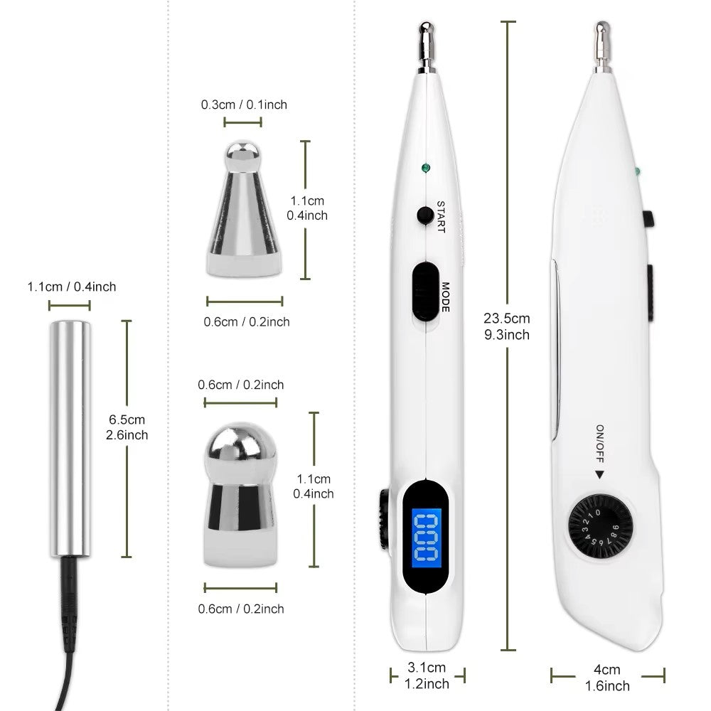 Medidas de la Pluma de acupuntura LY-508BH