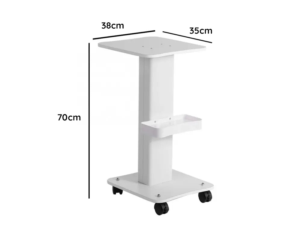 Medidas carrito auxiliar para spa