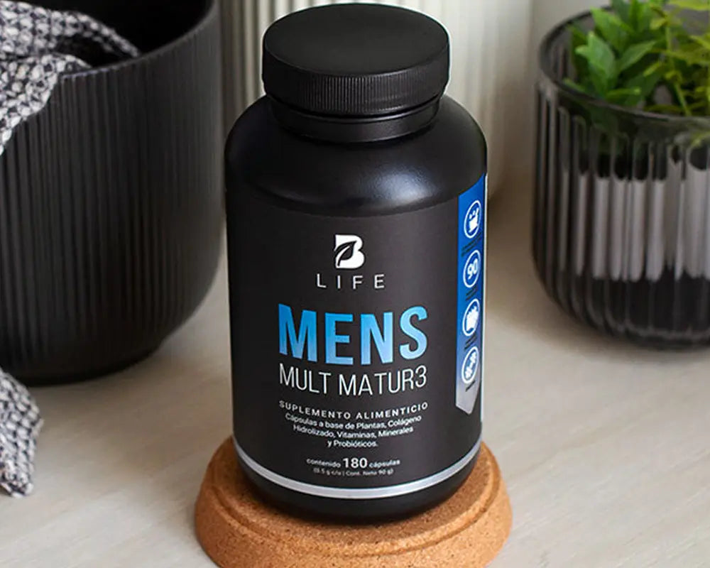 Mens Mult Matur3 B Life | Multivitamínico para Hombre +40
