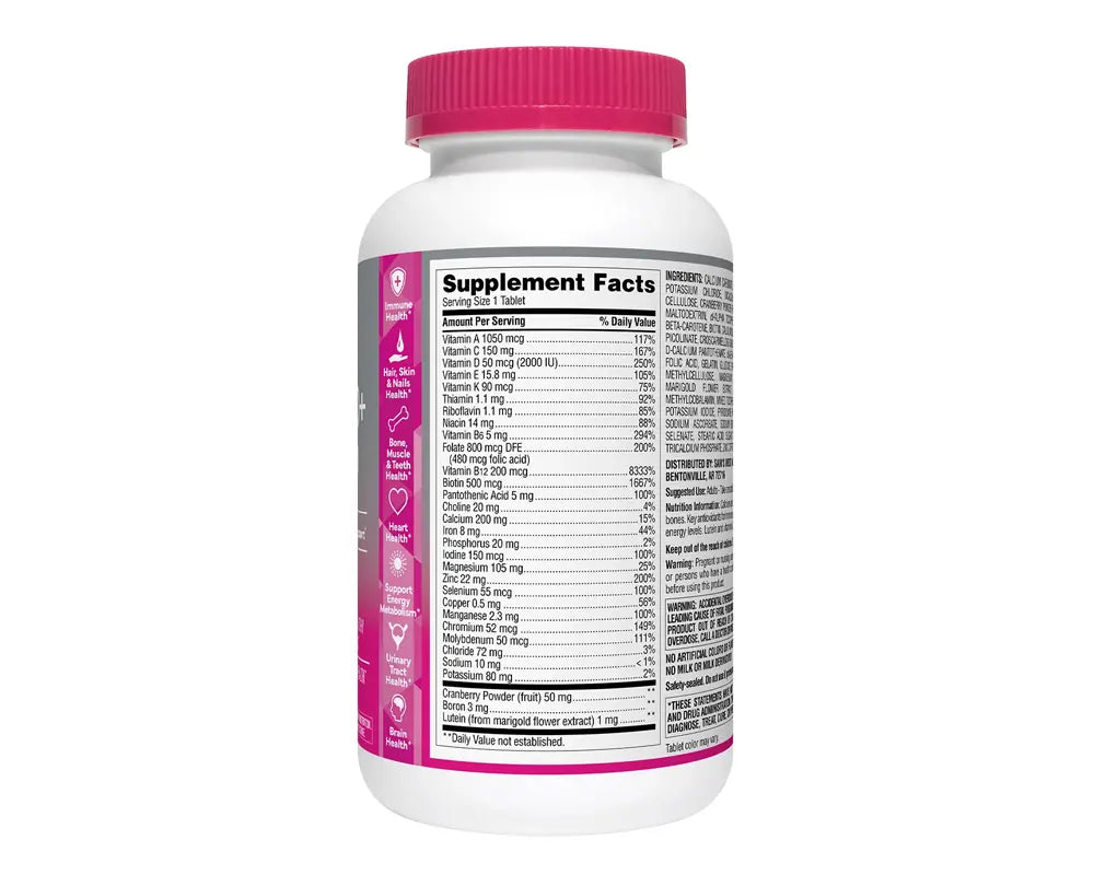 Advanced Women's 50+ Multivitamin Member's Mark Salud cardiovascular apoya la salud hormonal
