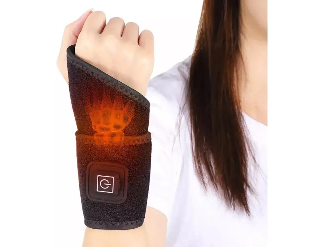 Muñequera Eléctrica con Terapia de Calor, Tratamiento de lesiones en la muñeca, Muñequera terapéutica