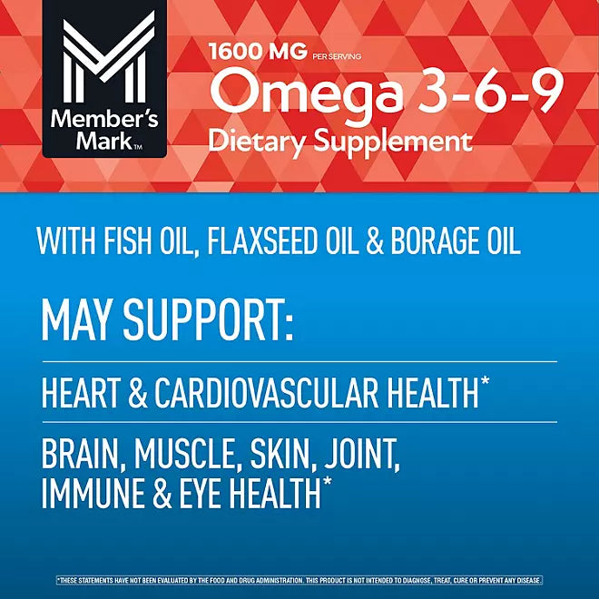 Omega 3, 6, 9 con aceite de pescado