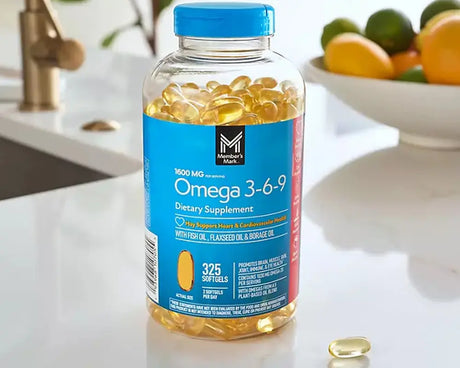 Omega 3-6-9 Member's Mark 1600mg 325ct