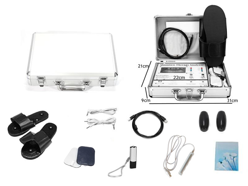 Analizador Cuántico de Resonancia Magnética con Terapia de Masaje (TENS)