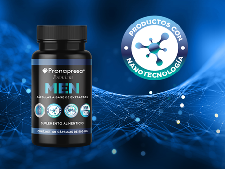 Pronapresa Premium MEN elaborado con Nanotecnología para mayor biodisponibildad
