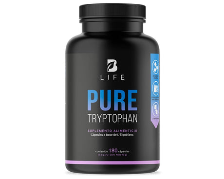Pure Tryptophan B Life| L-Triptófano Mejora el estado de ánimo