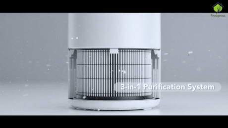 Purificador de aire con filtro HEPA Taotronics