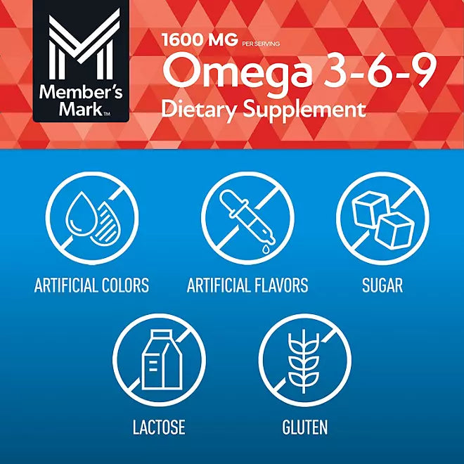 100% natural omega 3-6-9