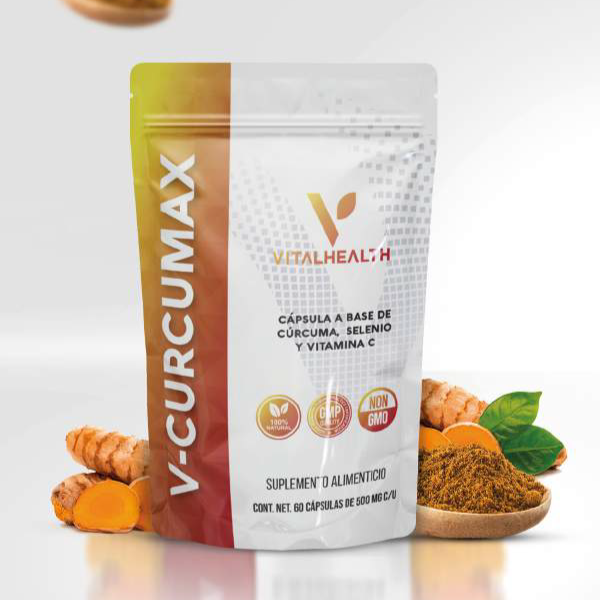 V-Curcumax de VitalHealth Global cómo se toma