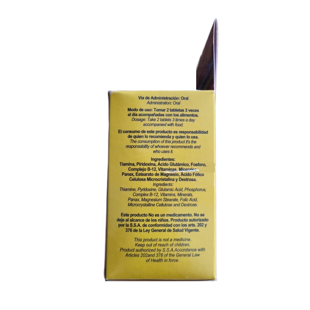 Multivitamínico 3 en 1 ingredientes y modo de empleo