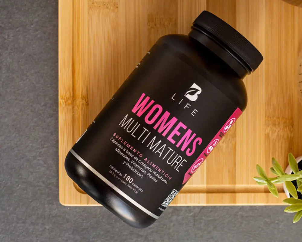 Womens Mult Matur3 B Life | Multivitamínico para Mujeres +40 Promueve la salud digestiva