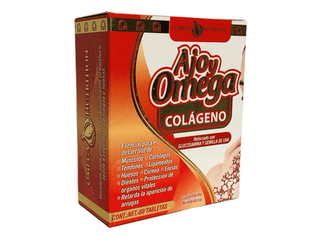 Beneficios Ajo y Omega colágeno
