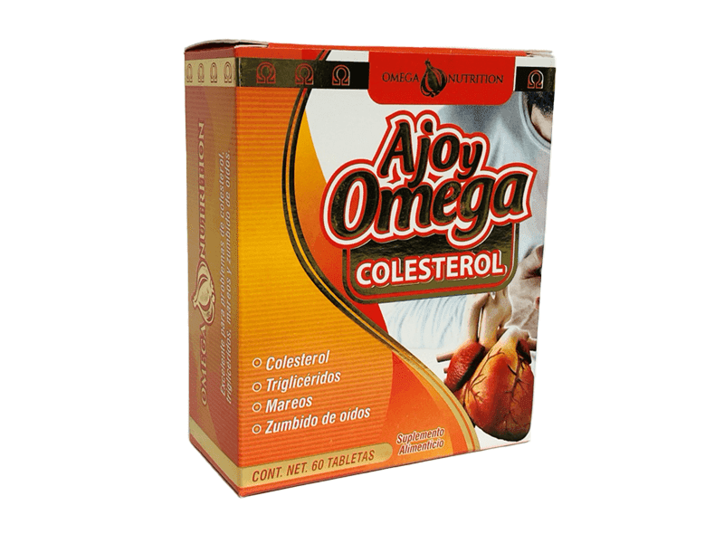 Ajo y Omega Colesterol - Tienda Naturista Pronapresa - Ajo, Ajo Rey, ajo y omega, ajo y omega colesterol, analgésicas, Analgésico, Chaya, circulación sanguínea, Colesterol, Complementos Alimenticios, corazon, dolor, dolor de cabeza, Dolores, Fenogreco, Hierba Del Sapo, Malabar, mareos, migraña, Nopal, omega, Palo de Brasil, Presion alta, productos naturales, Suplementos Alimenticios, Triglicéridos, zumbido de oídos