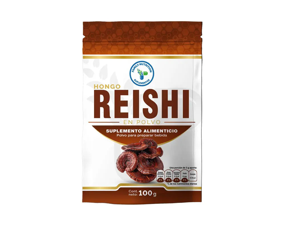 Hongo reishi en polvo ¿Para qué sirve? Reishi Ayuda a reducir el estrés y la ansiedad