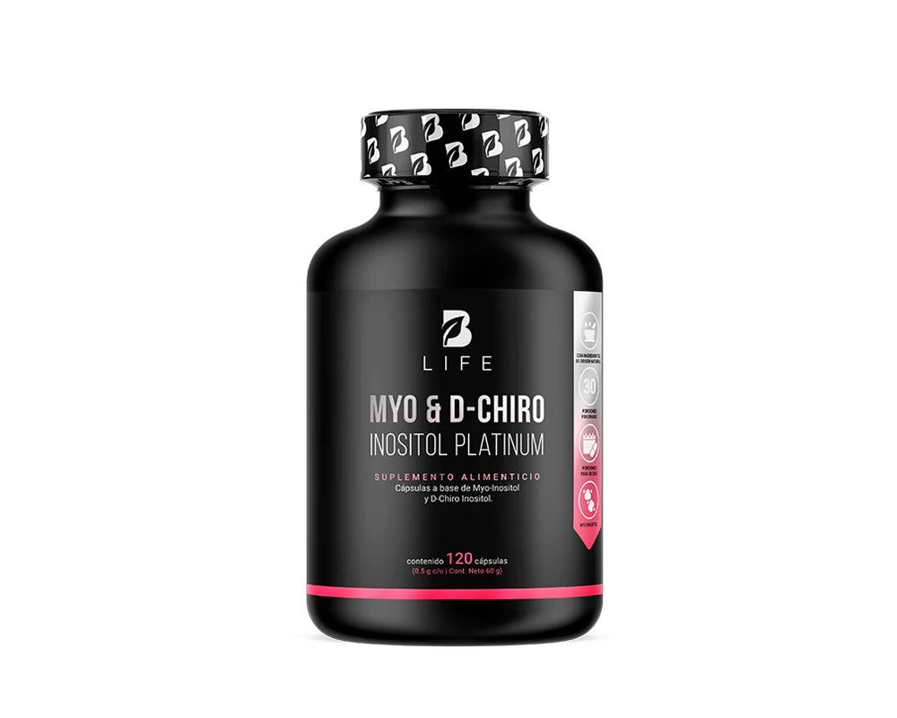 myo and chiro Inositol Platinum 120 capsulas