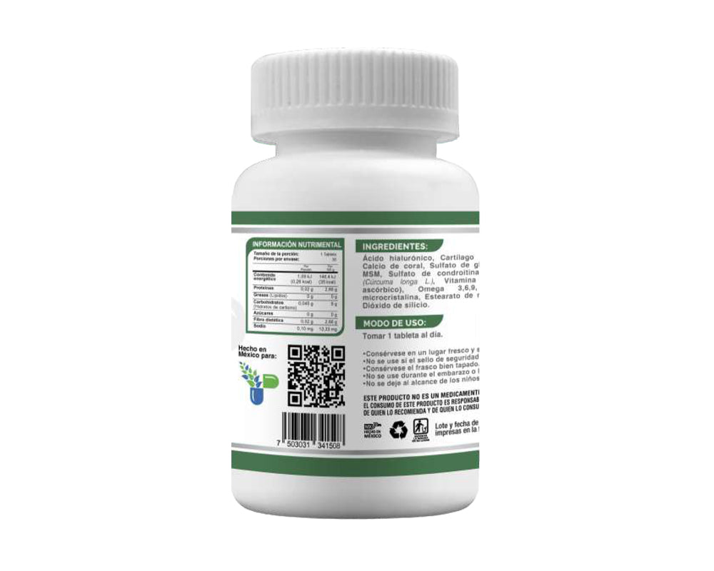 +Flex reforzado con glucosamina ingredientes