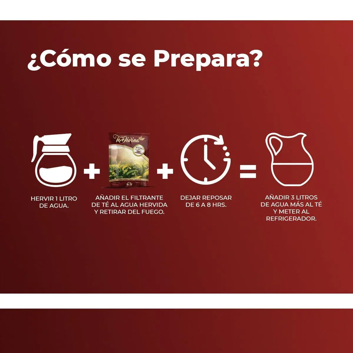 ¿Cómo se prepara el Té divina original? precio y cómo comprar