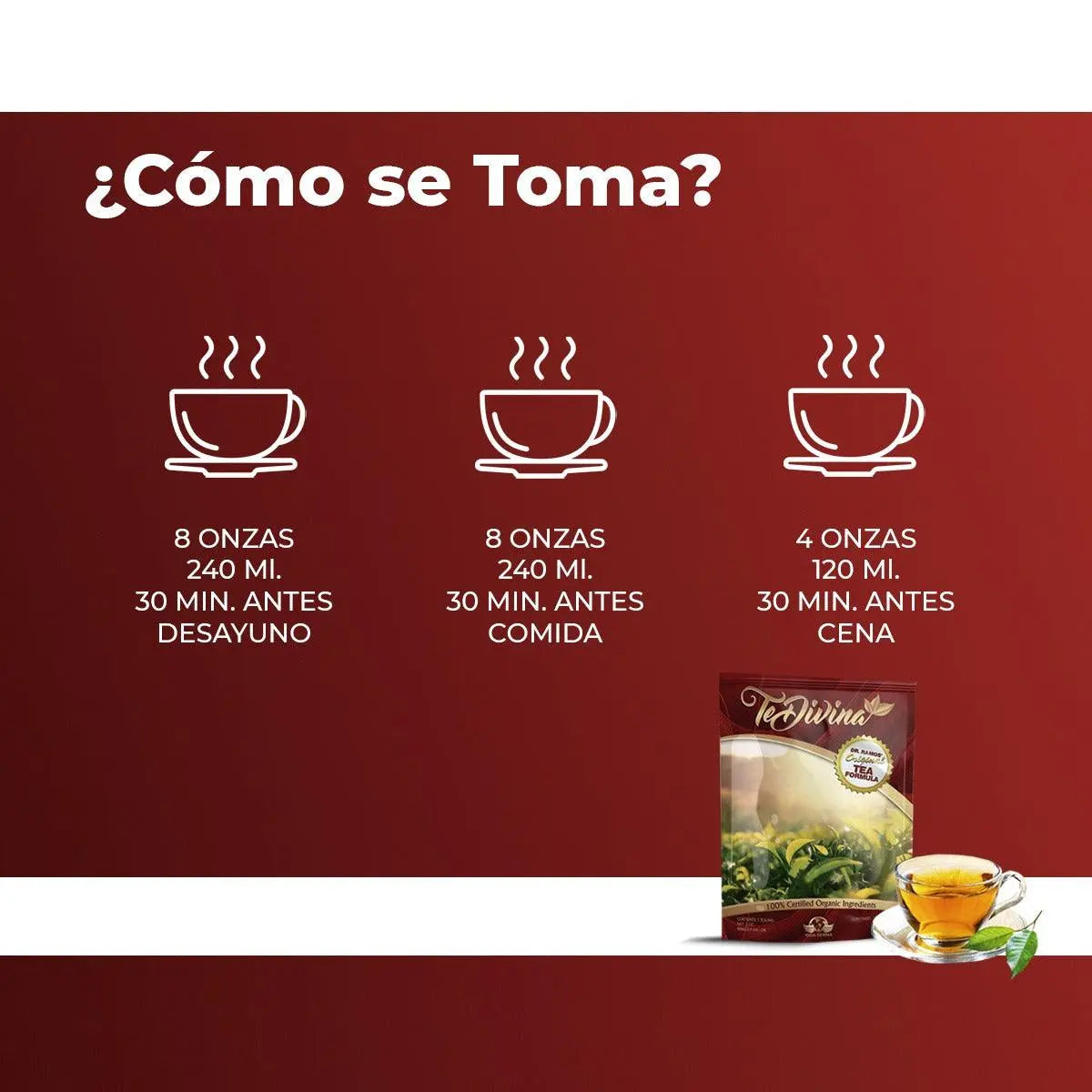 ¿Cómo se toma Té divina original? precio y cómo comprar