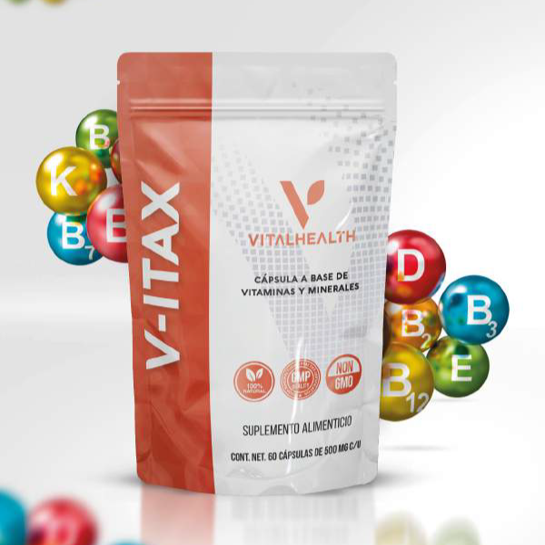 Ingredientes de V-itax de Vitalhealth