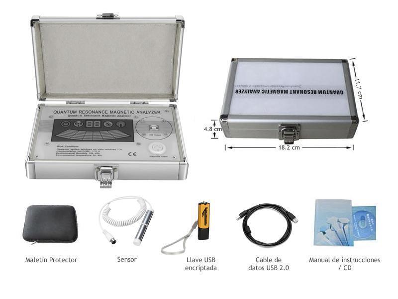 Qué contiene el Analizador Cuántico de Resonancia Magnética 2025 (Soft. Versión 6.4.12)