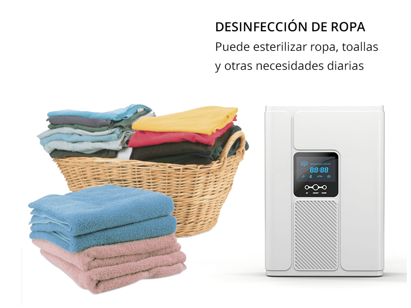 Desinfecta Ozonificador 5 En 1 Purificador Generador Ozono Agua Y Aire