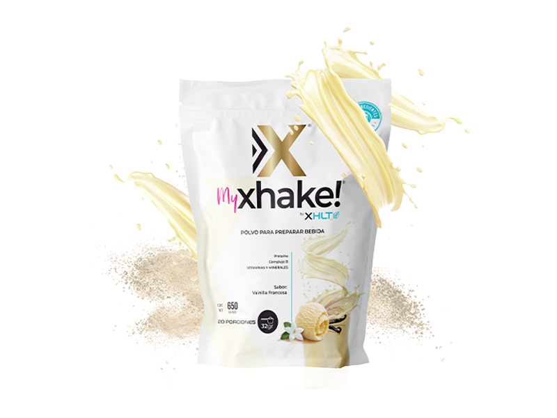 Suplemento alimenticio en polvo X-Myxhake