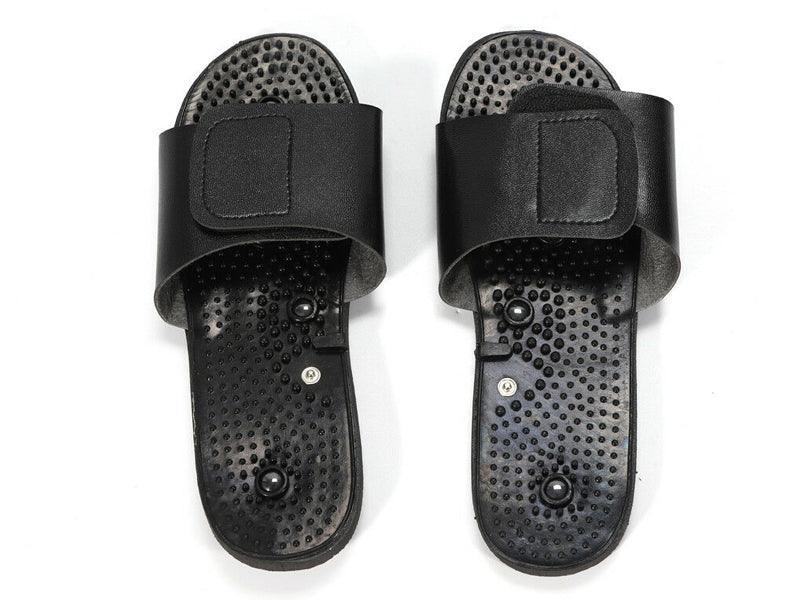 Sandalias para Analizador Cuántico de Resonancia Magnética con Terapia de Masaje (TENS)