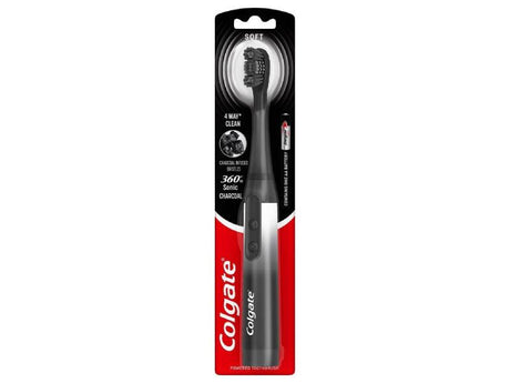 Colgate 360 Sonic Charcoal - Tienda Naturista Pronapresa - Activado, Aliento, belleza, Blanqueador, Carbón, Cepillo de dientes, Cepillo dental, Colgate, Cuidado Personal, Dental, Dientes, Limpieza, Sarro, sonic, Sónico, teeth, White, whitening