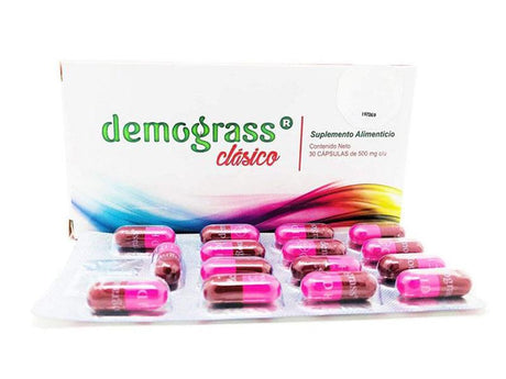 Demograss Clásico suplemento alimenticio naturista para bajar de peso