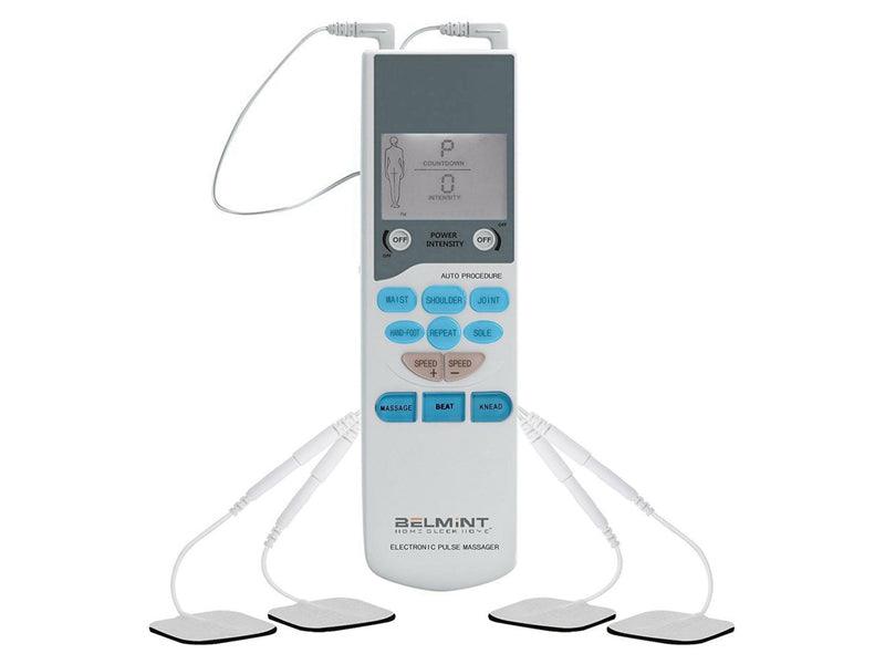 Estimulador de Pulsos Electrónicos TENS Belmint - Tienda Naturista Pronapresa - dolor, Dolores, Dual, electro estimulador, electroestimulador, electrónicos, ems, estimulacion, estimulador, estimuladores, estres, fibromialgia, Herramientas de diagnóstico, Masaje, masajeador, Masajes, multifuncional, musculos, músculo, osteoartritis, pads, pulsos, Stress, tens, Terapia, TNS