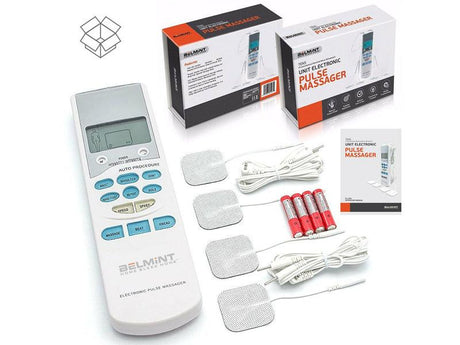 Estimulador de Pulsos Electrónicos TENS Belmint - Tienda Naturista Pronapresa - dolor, Dolores, Dual, electro estimulador, electroestimulador, electrónicos, ems, estimulacion, estimulador, estimuladores, estres, fibromialgia, Herramientas de diagnóstico, Masaje, masajeador, Masajes, multifuncional, musculos, músculo, osteoartritis, pads, pulsos, Stress, tens, Terapia, TNS