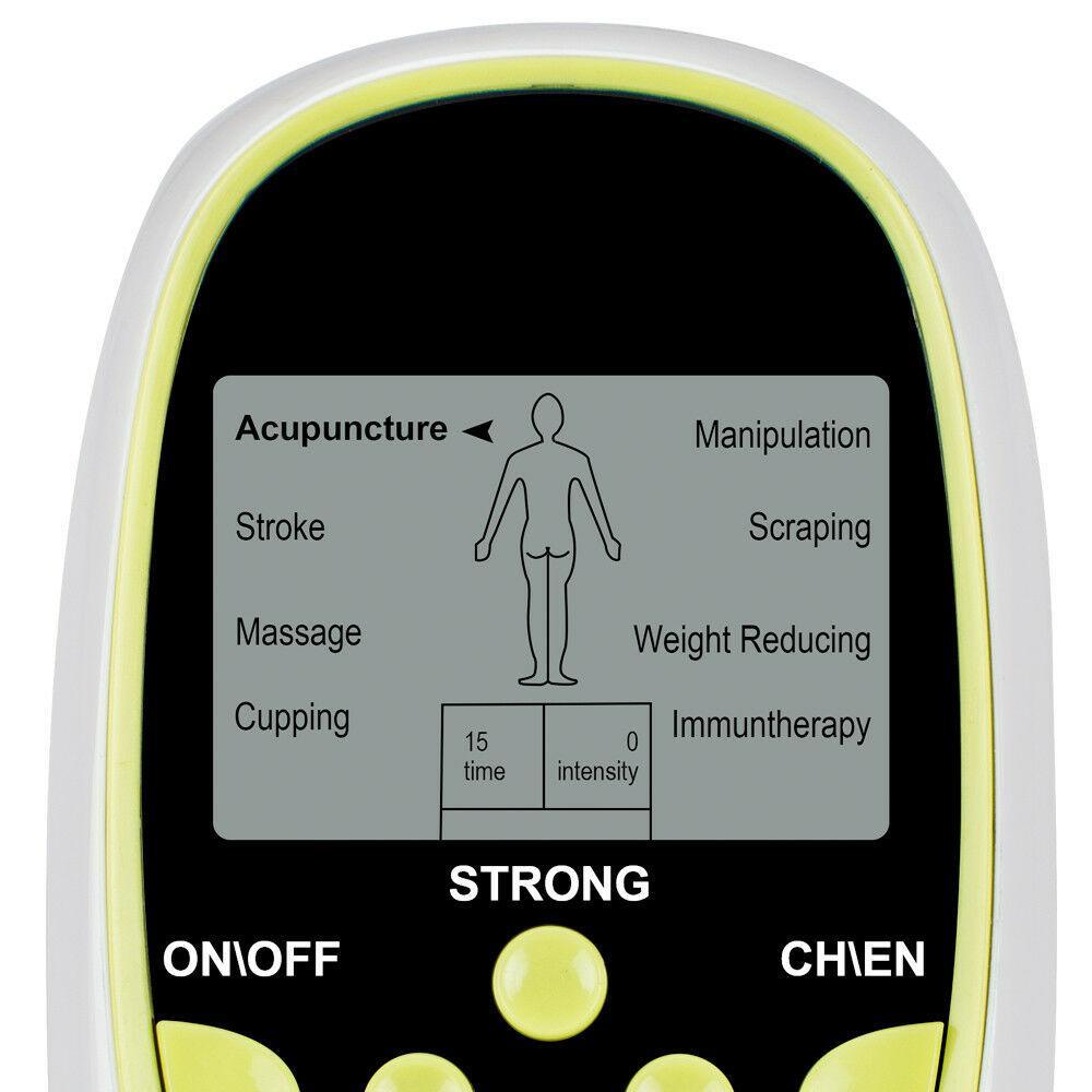 Masajeador Muscular Multifuncional Dual EMS.