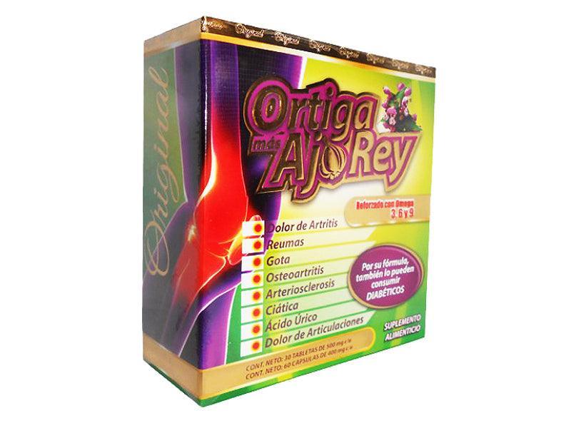 Ortiga más Ajo Rey reforzado con omega 3, 6 y 9